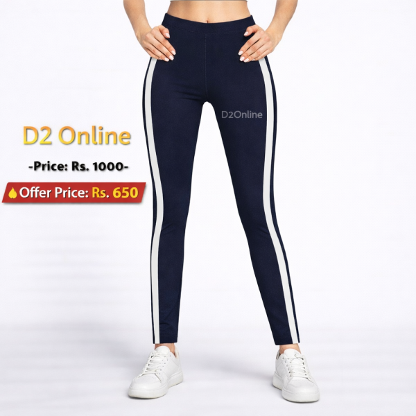 Stylish High Waist Ladies Trouser