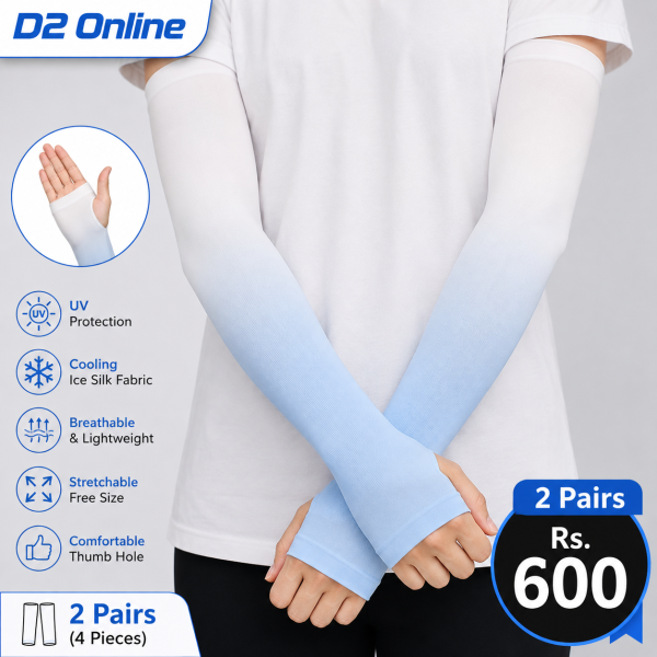 ChatGPT Image Aug 2, 2026, 07_42_19 PM Premium Gradient UV Protection Arm Sleeves (2 Pairs)