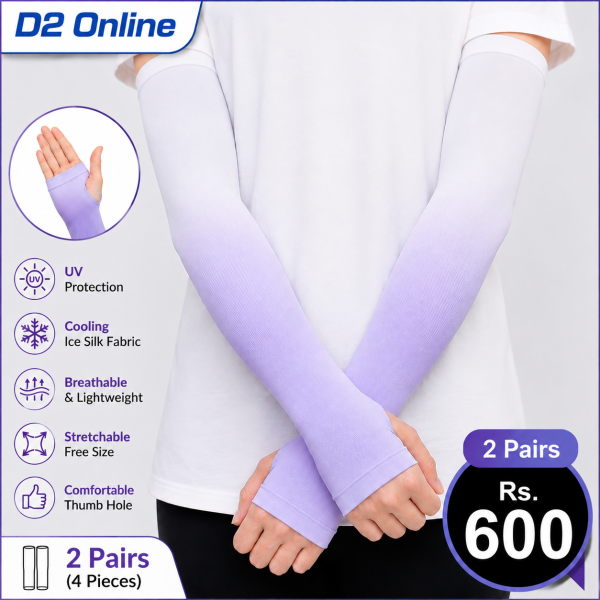 ChatGPT Image Aug 2, 2026, 08_40_53 PM Premium Gradient UV Protection Arm Sleeves (2 Pairs)
